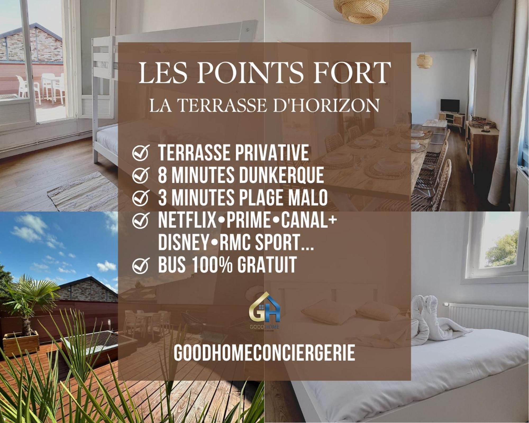 Goodhome*La Terrasse D'Horizon Dunkirk Eksteriør billede